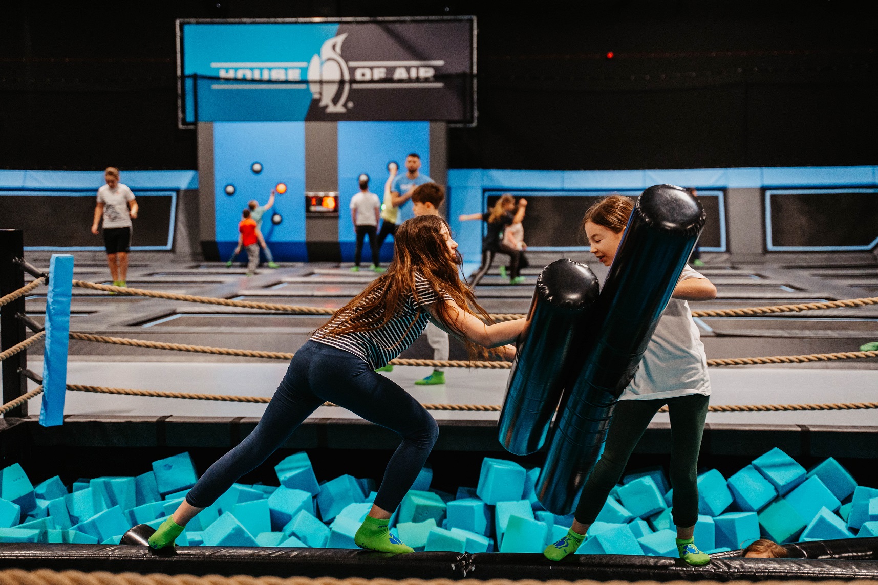 house of air gliwice park trampolin